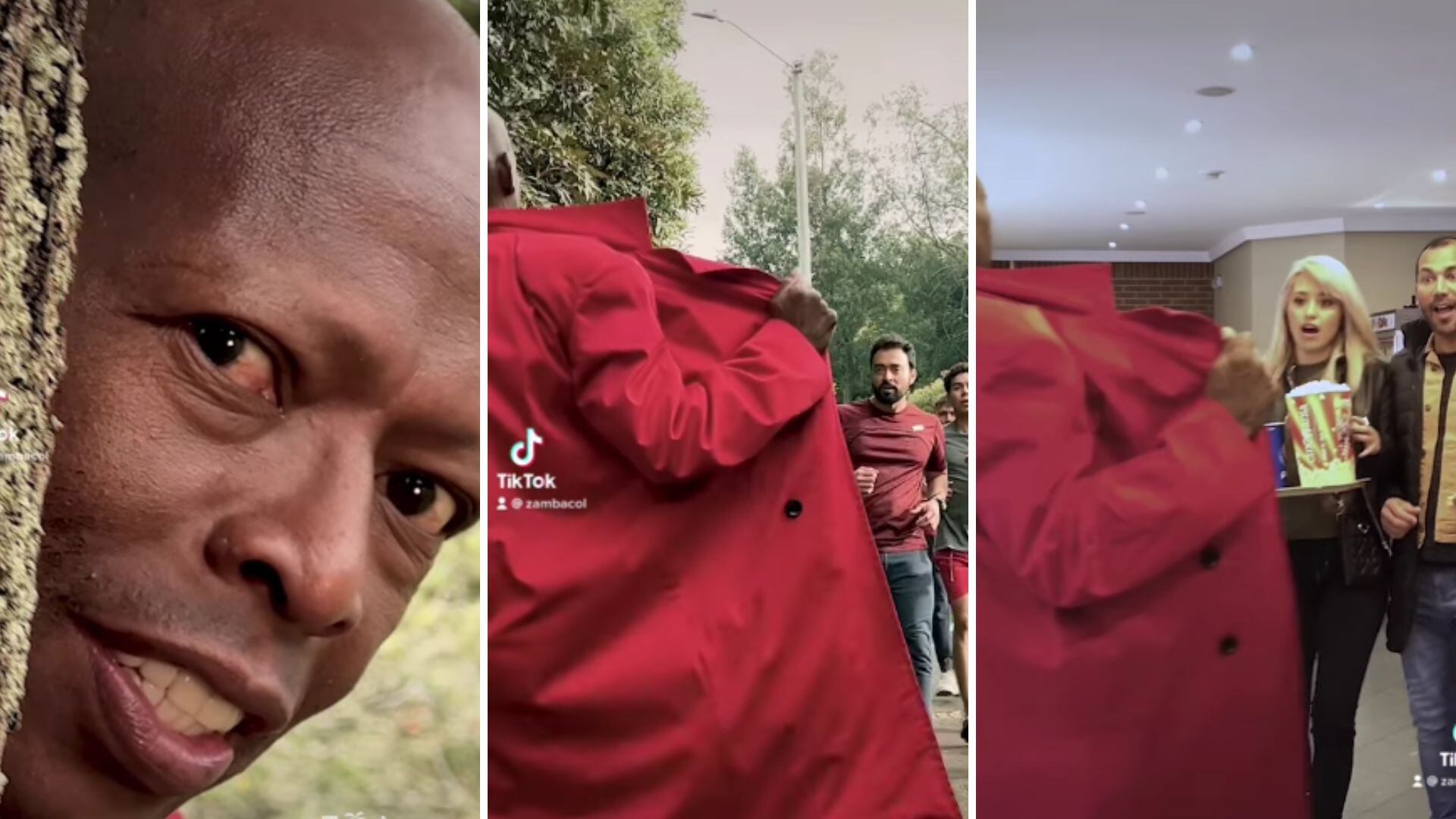 El 'Tino' salió a las calles y mostró de más.