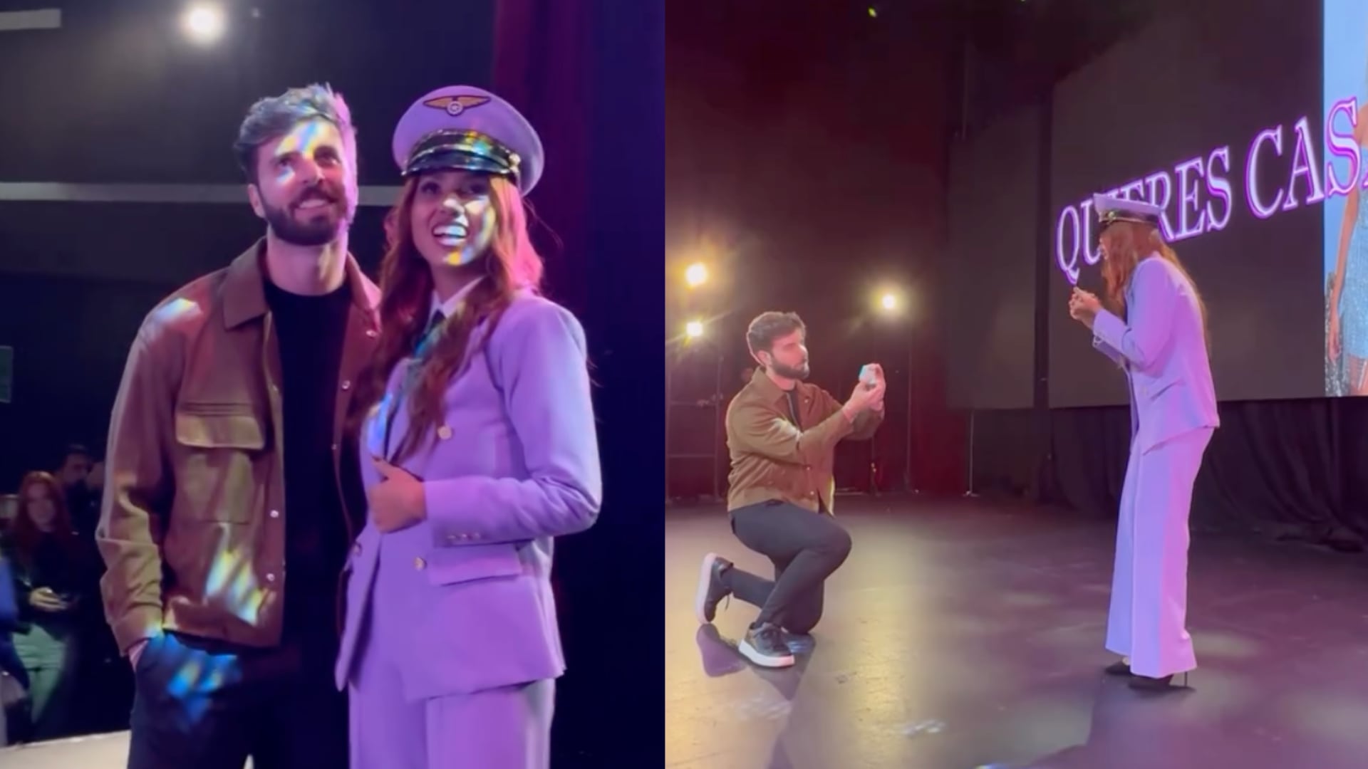 Tatiana Franko y su pedida de mano