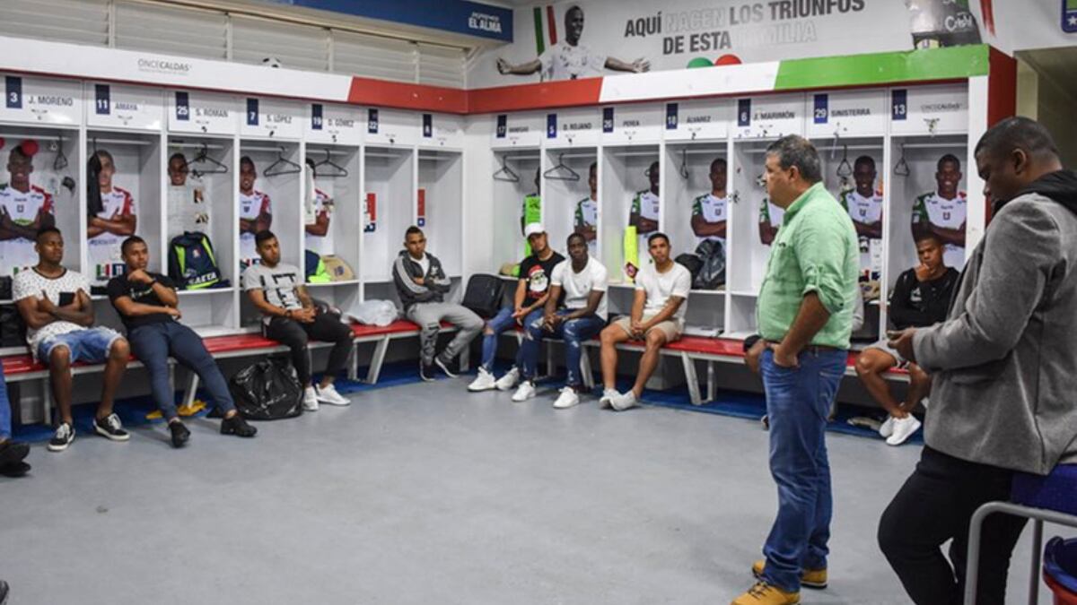 Sanción y multa a presidente de Once Caldas por irse al camerino de los árbitros