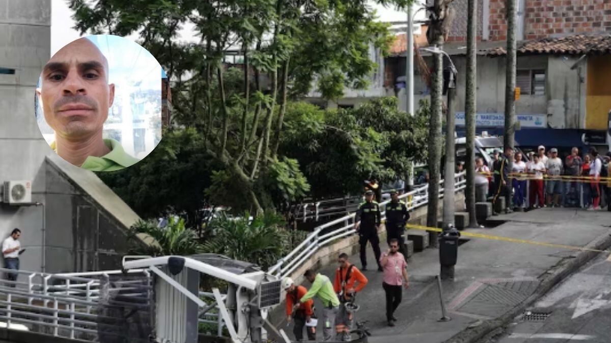 Jhon Jairo es el hombre que murió en el accidente en el metrocable de Medellín