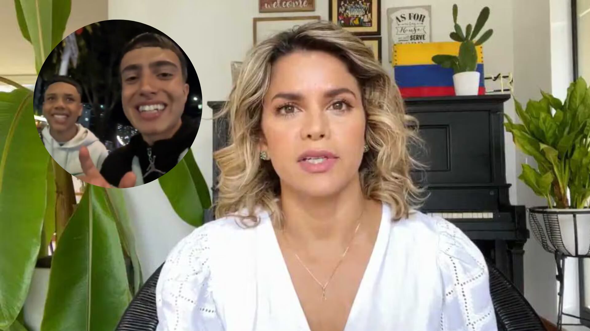 Adriana Lucía pidió ayuda a sus seguidores para encontrar a tiktokers rolos que le llegaron al corazón