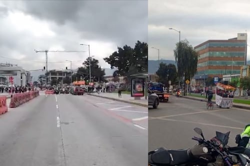 Movilidad difícil en Bogotá este 6 de abril: reportan manifestaciones y trancones en la capital