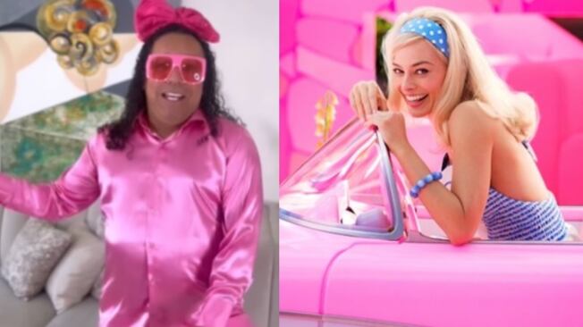 Joselo, humorista de Sábados Felices bailó al ritmo de la champeta de la Barbie.