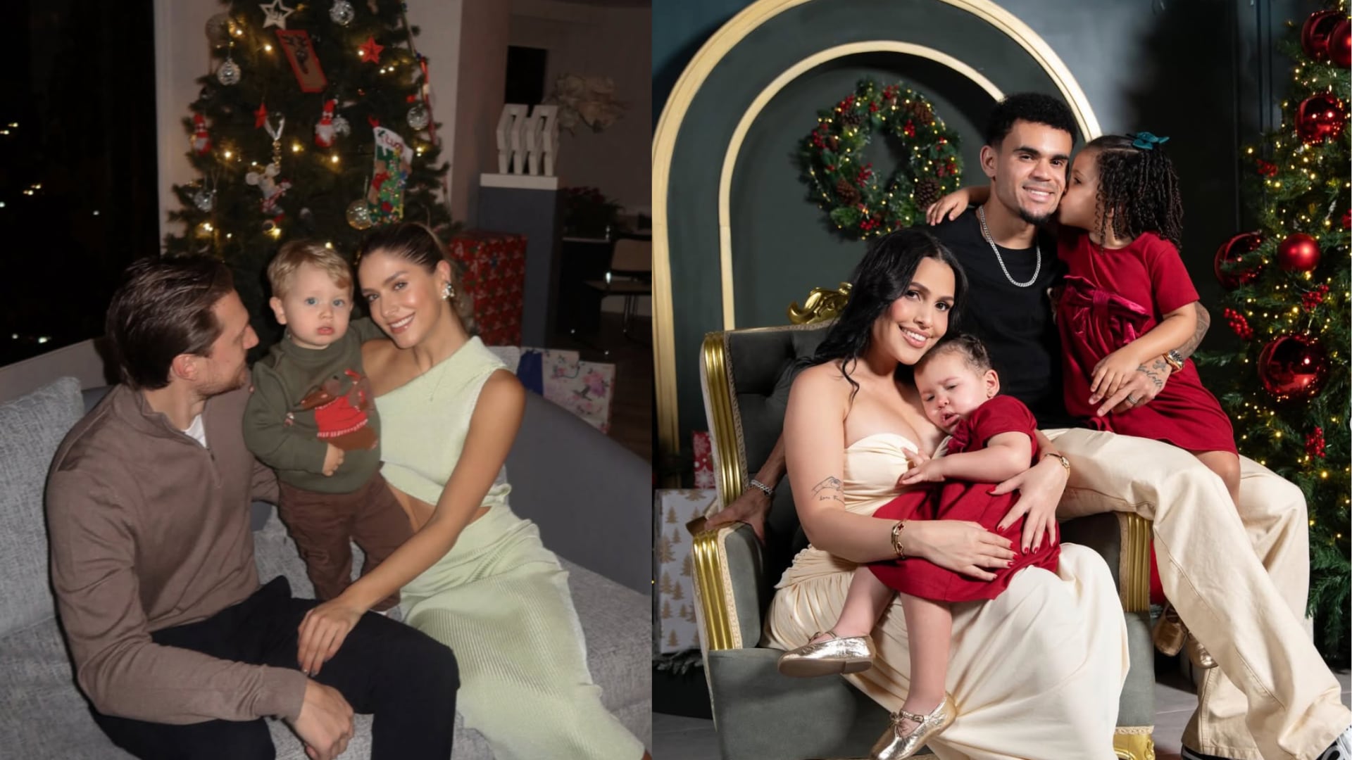 Postales navideñas de algunos famosos colombianos