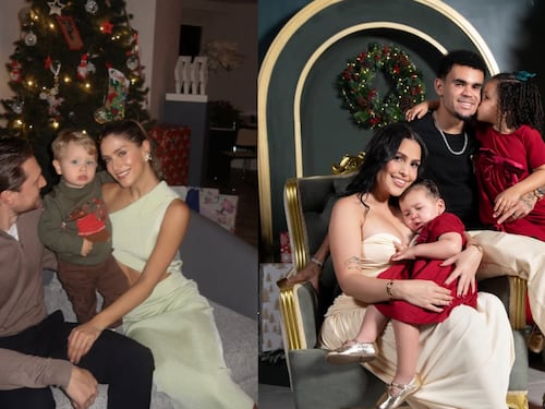 Postales navideñas de algunos famosos colombianos: así celebraron la especial festividad