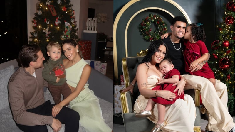 Postales navideñas de algunos famosos colombianos: así celebraron la especial festividad