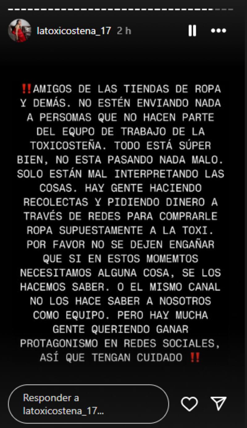 Aclaran situación de La Toxi Costeña de 'La casa de los famosos Colombia 2'