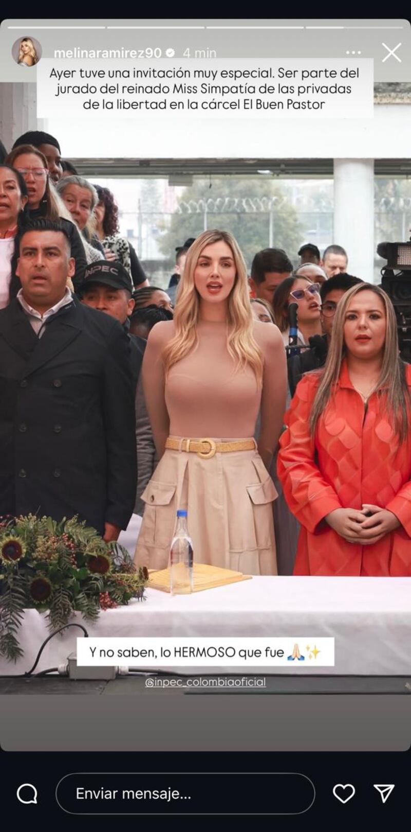 Melina Ramírez, Yo me llamo