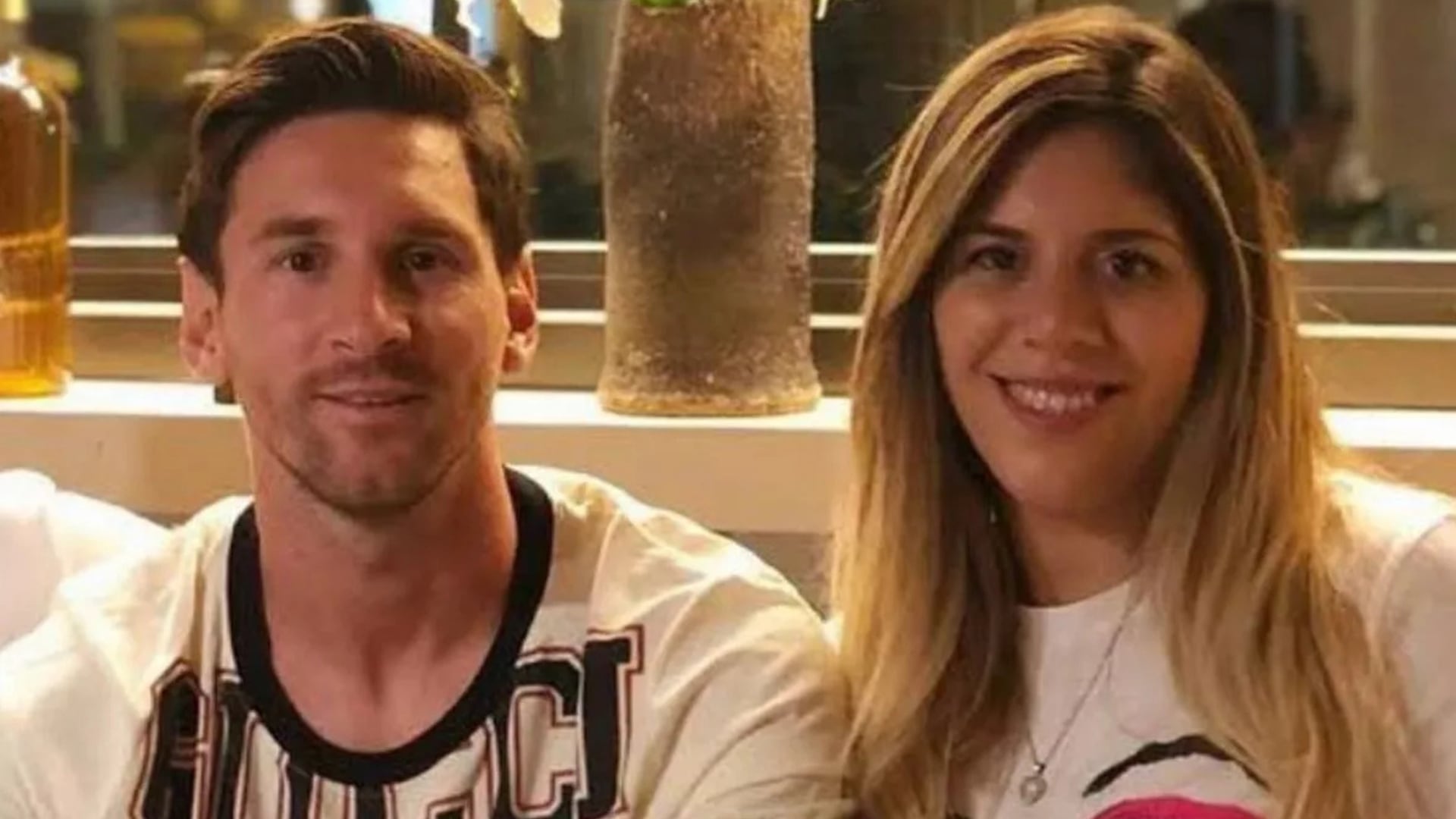 Lionel Messi y Maria Sol Messi - Foto: Redes sociales de la hermana del futbolista tomada el 23 de diciembre del 2025
