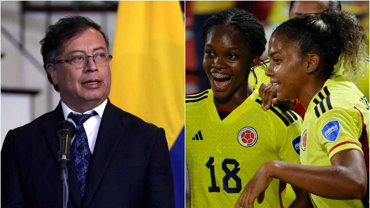 Gustavo Petro se compromete con la liga de fútbol femenina en Colombia