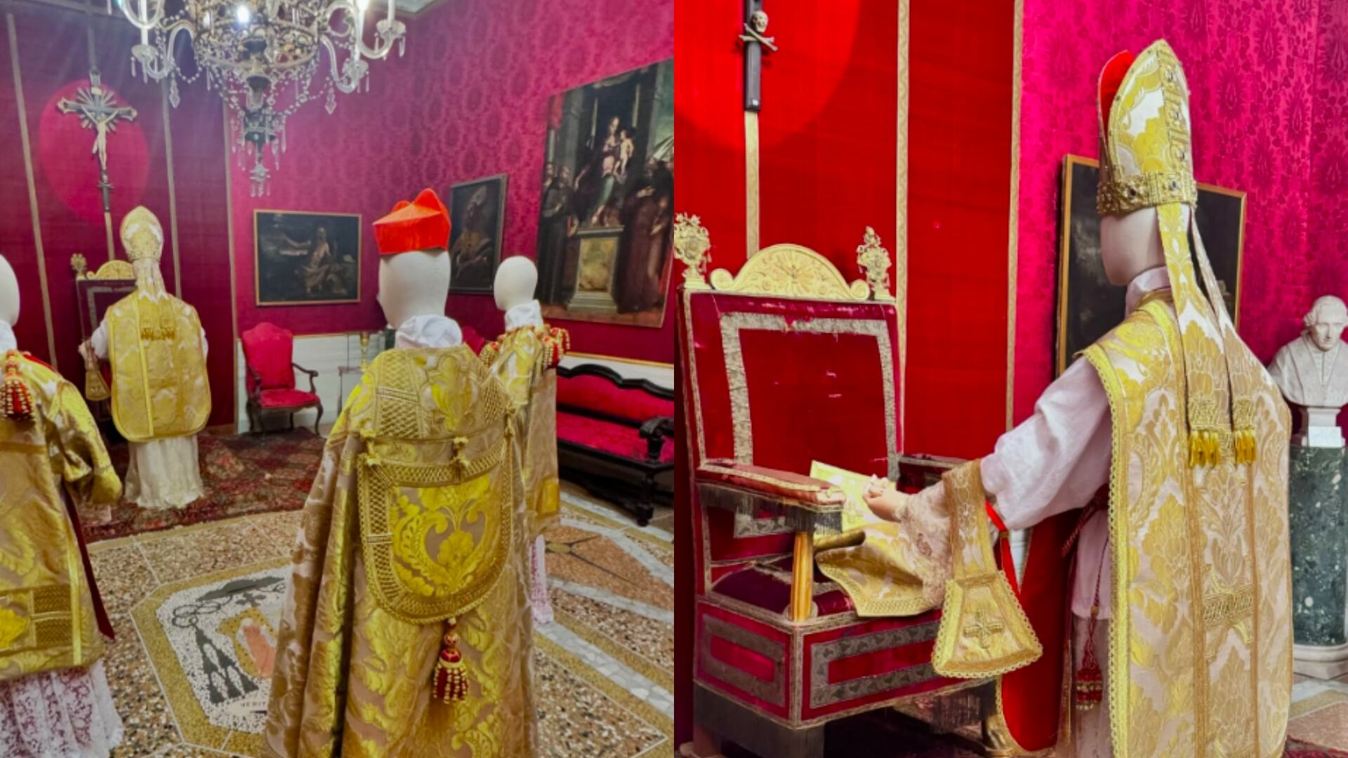 Cuánto cuesta la sotana de un papa (Redes sociales de filippo_sorcinelli )