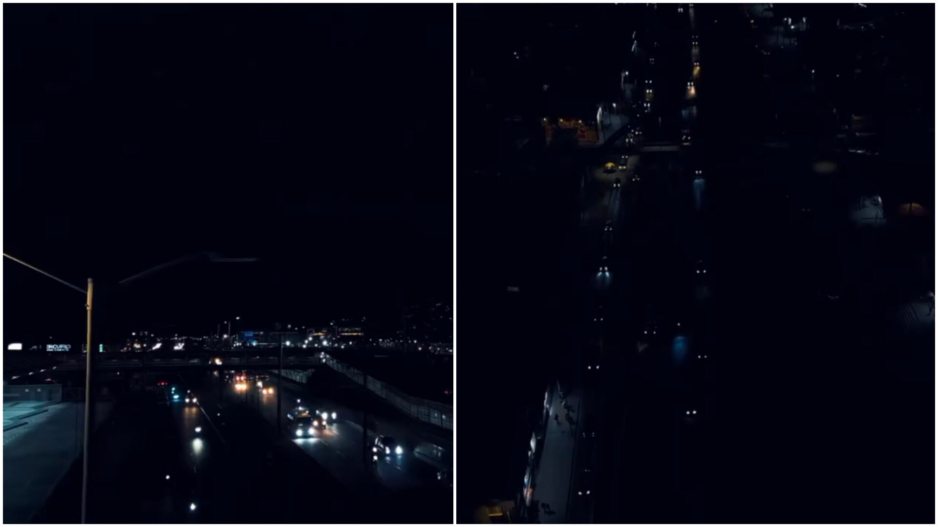 Habitantes en Soacha siguen pagando el alumbrado público pero están a oscuras desde hace casi un año (Foto vía: @alexandravasoch)