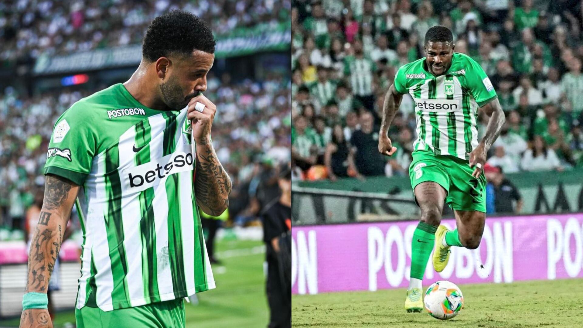 Edwin Cardona y Dairon Asprilla - Fotos: Redes sociales