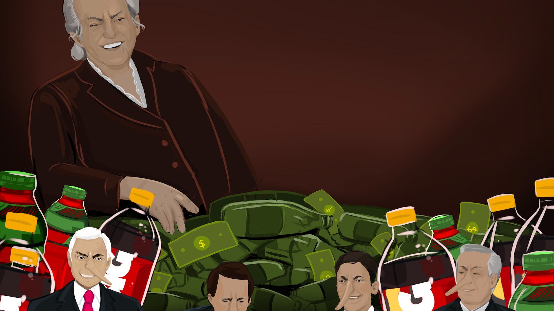 La sombra de Big Cola en la demanda a los impuestos saludables en Colombia