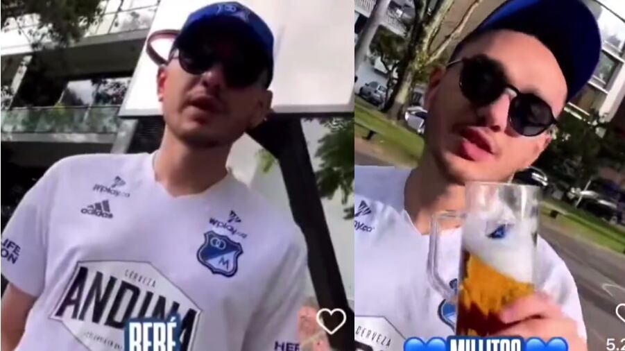 Curioso video de patrocinador de Millonarios