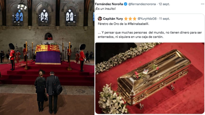muerte de la monarca del Reino Unido