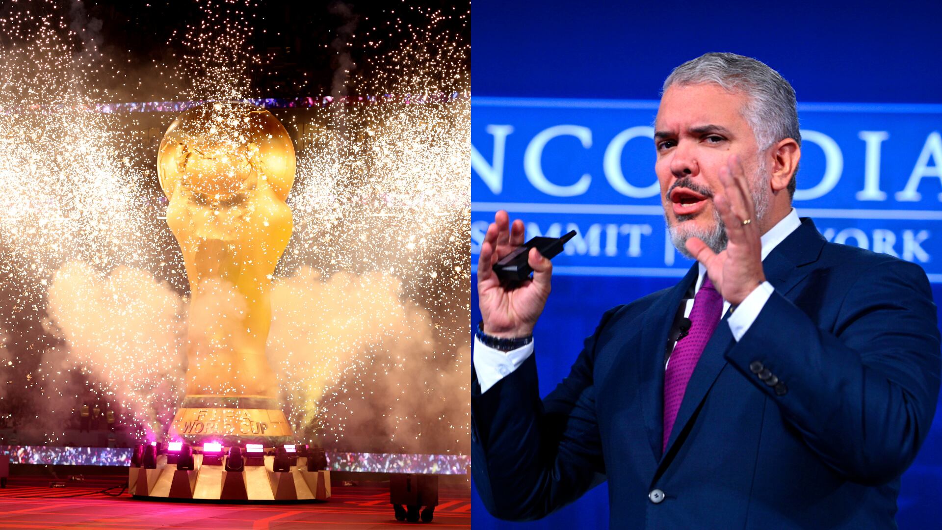 Iván Duque habló sobre un posible Mundial de Colombia