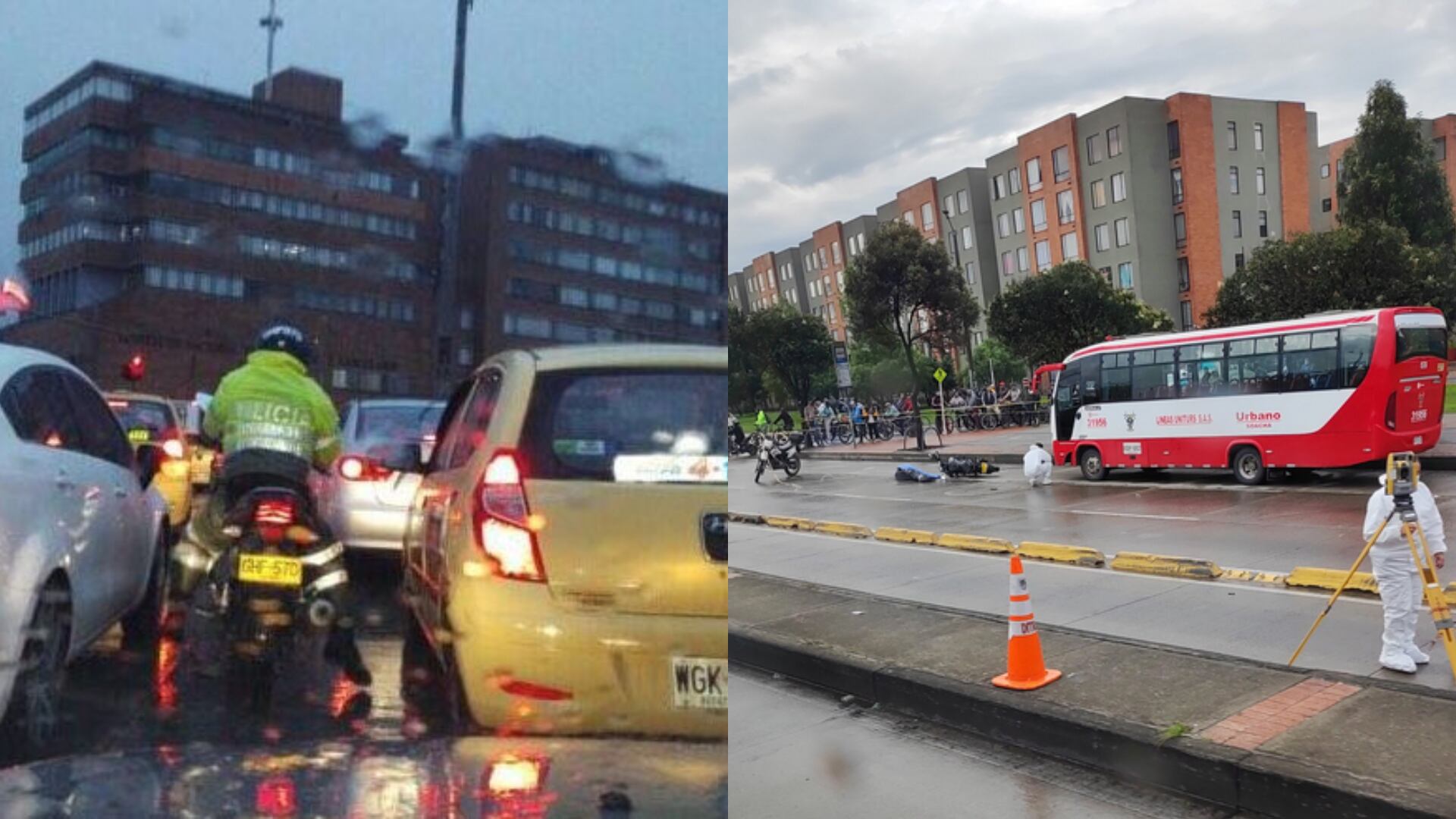 Movilidad Bogotá: grave accidente en Autosur y otras vías