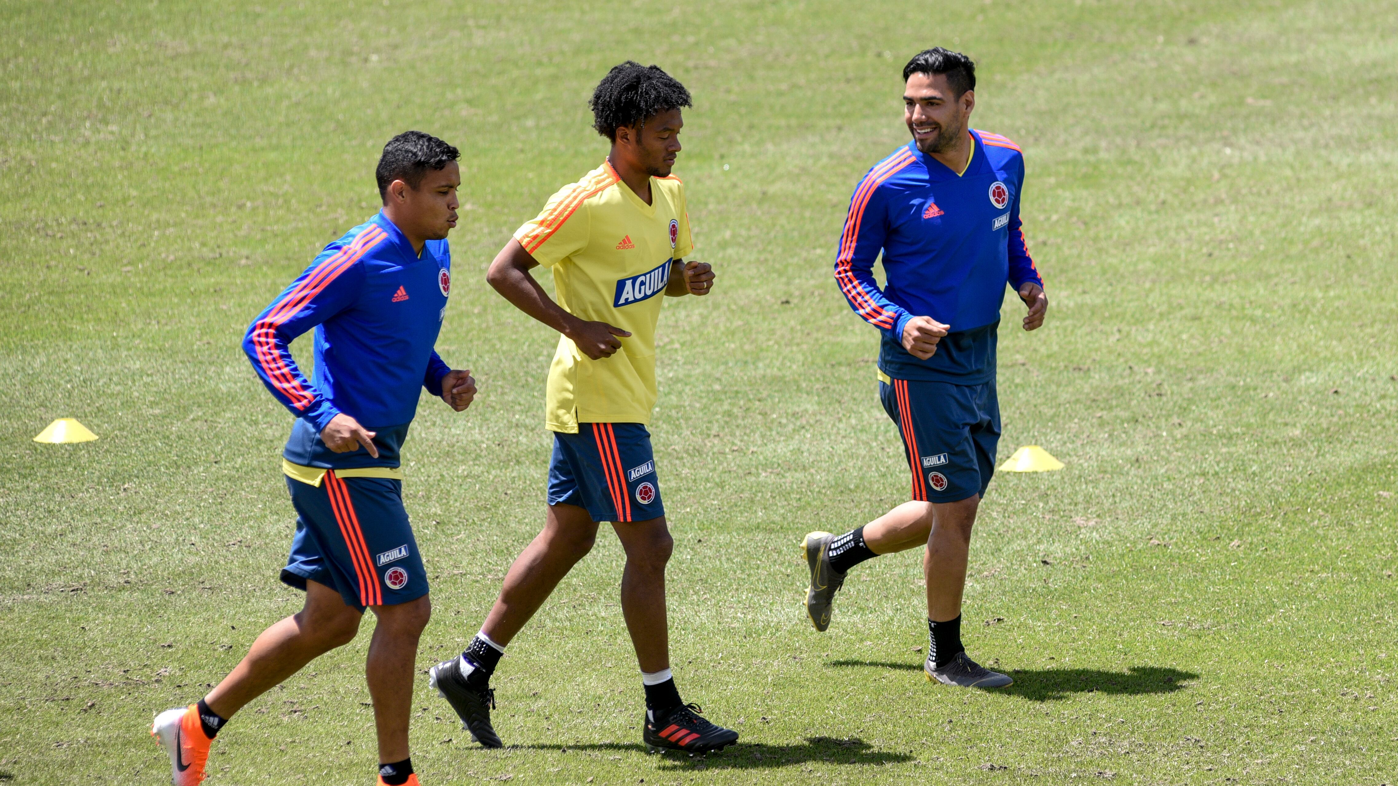 Colombia Training & Press Conference