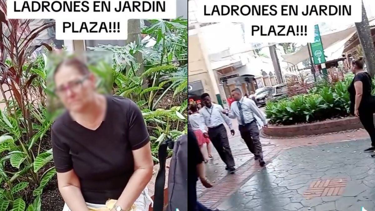 Ladrones robaron celular de señora dentro de Jardín Plaza en el sur de Cali