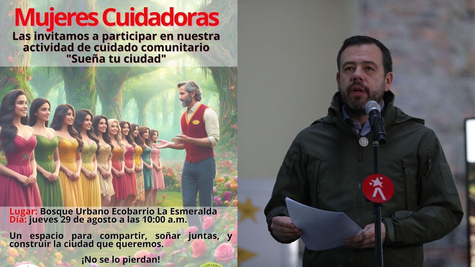 Carlos Fernando Galán criticó con fuerza la imagen machista con el logo del IDRD.