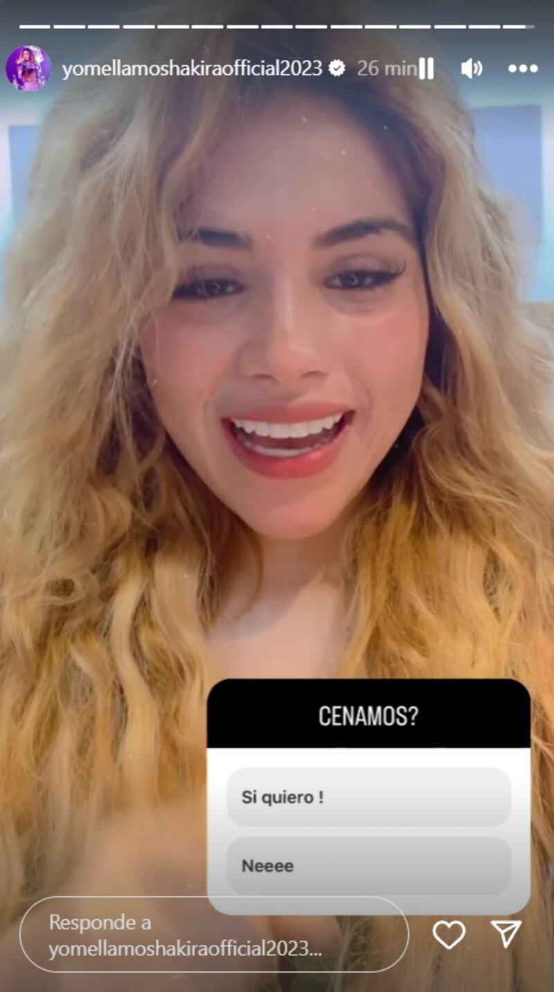 Shakira de Yo Me Llamo montó su propio concurso