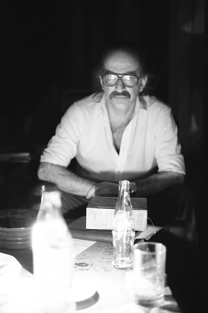 Abdu Eljaiek fotografiado por Alejandro Obregón