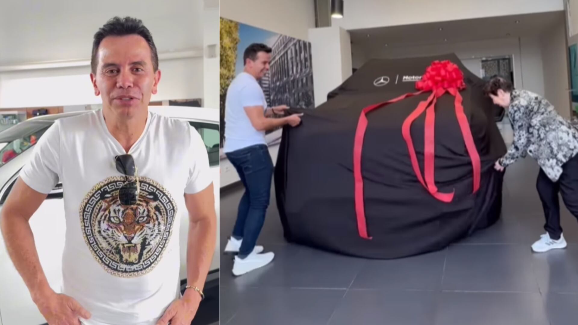 Jhonny Rivera se autorregaló una lujosa y costos camioneta de navidad
