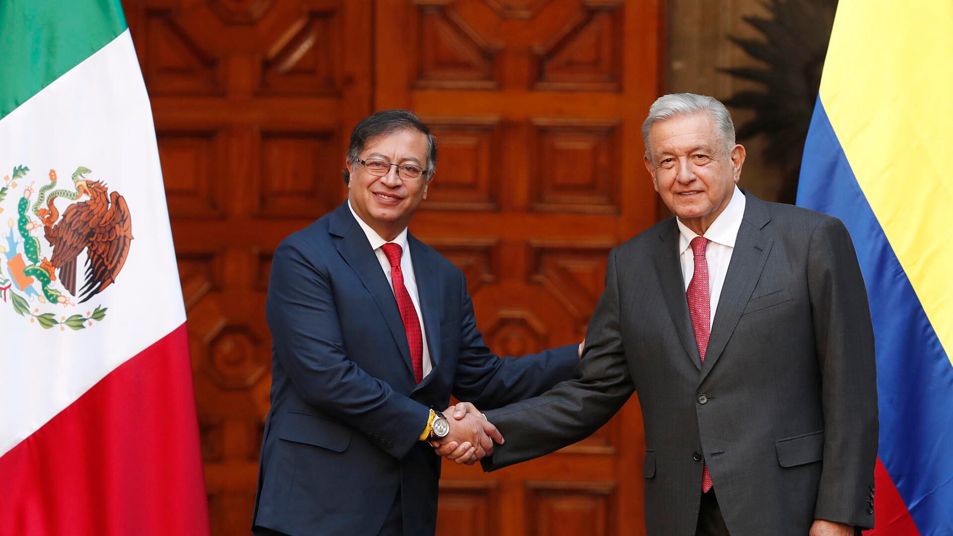 Presidentes de México y Colombia se reúnen