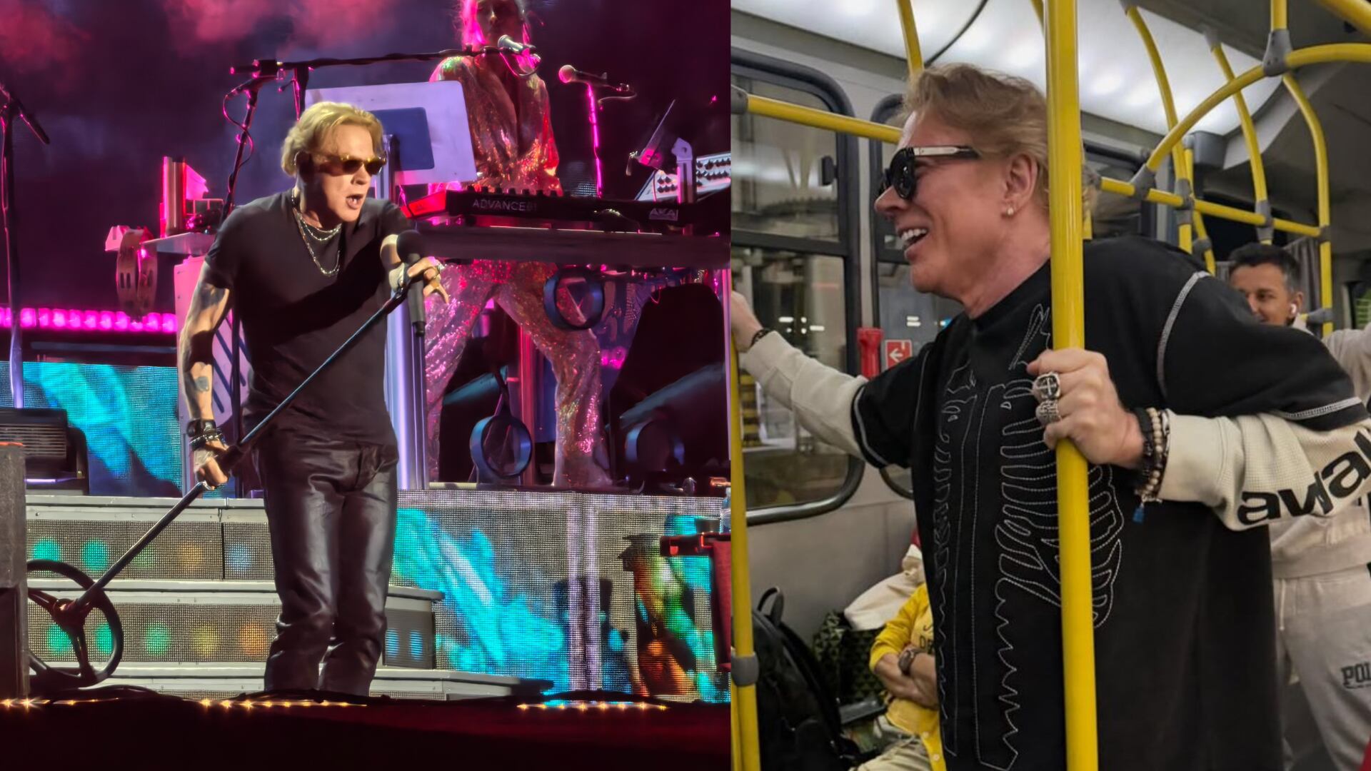 ¿Axl Rose montó Transmilenio en Colombia?