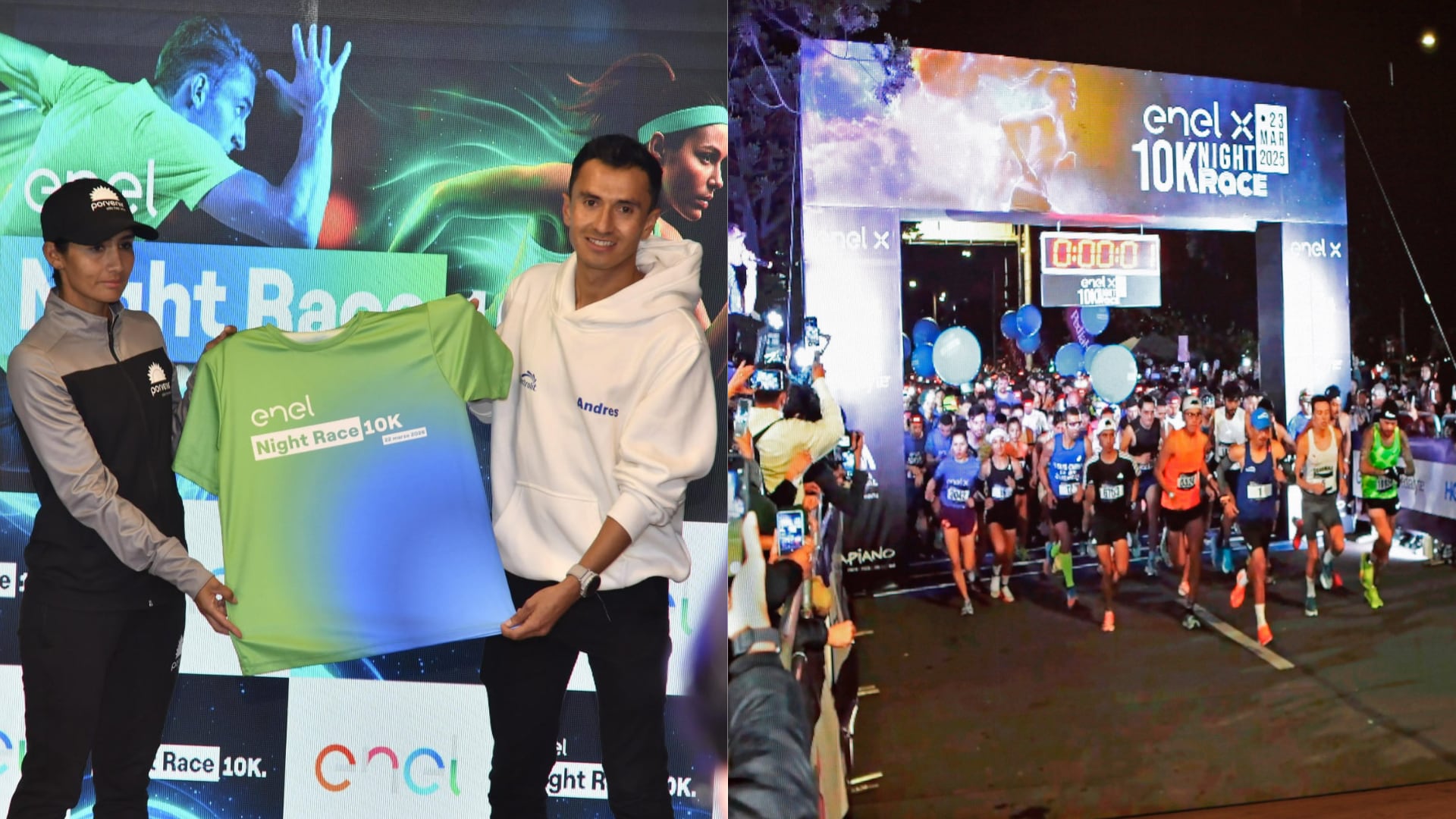 Enel Night Race 10K - Fotos: Equipo de comunicaciones de Enel tomadas el 5 de febrero del 2026