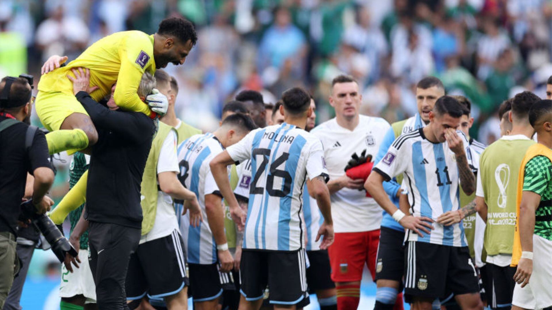 Argentina cayó de forma sorpresiva frente a Arabia Saudita.