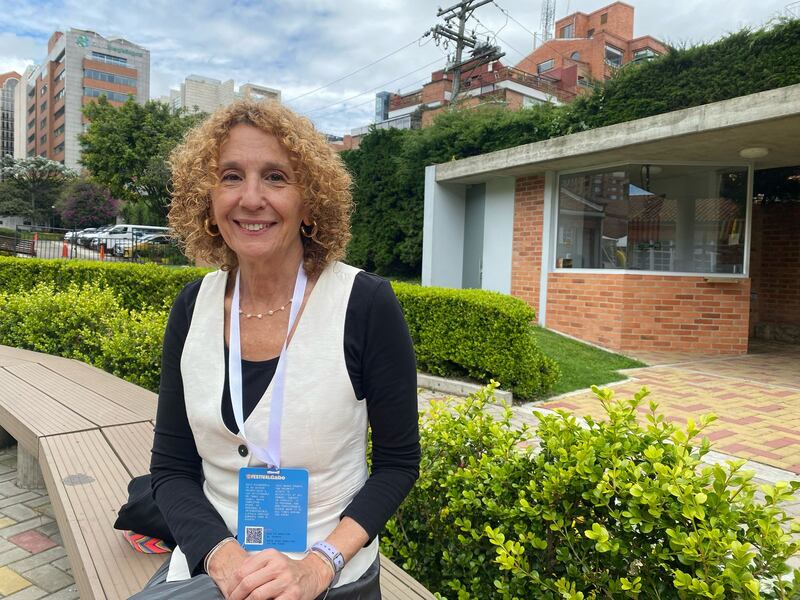 Foto de Alicia Montalvo – gerenta de Acción Climática y Biodiversidad Positiva de CAF Banco de Desarrolla de América Latina y el Caribe.