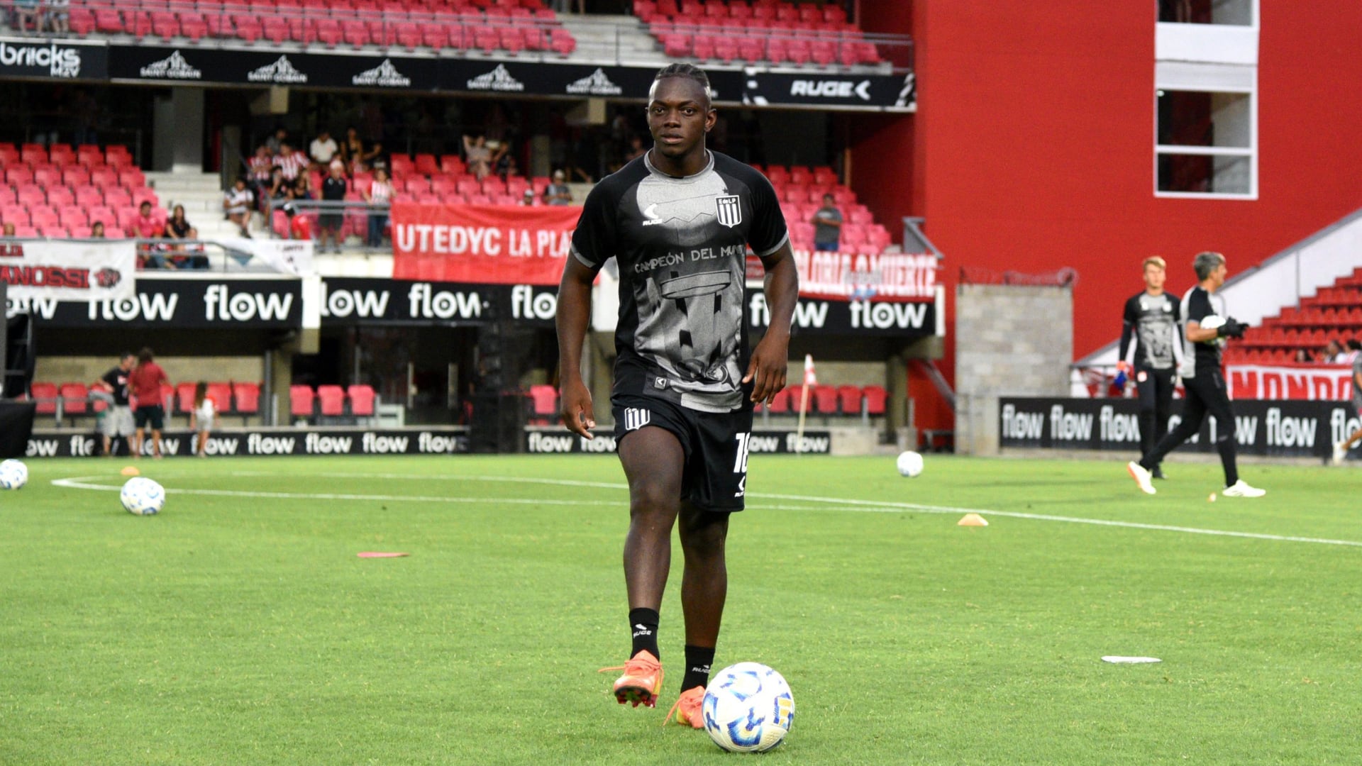 Edwin Cetré - Foto: Redes sociales de Estudiantes de la Plata tomada el 24 de enero del 2026