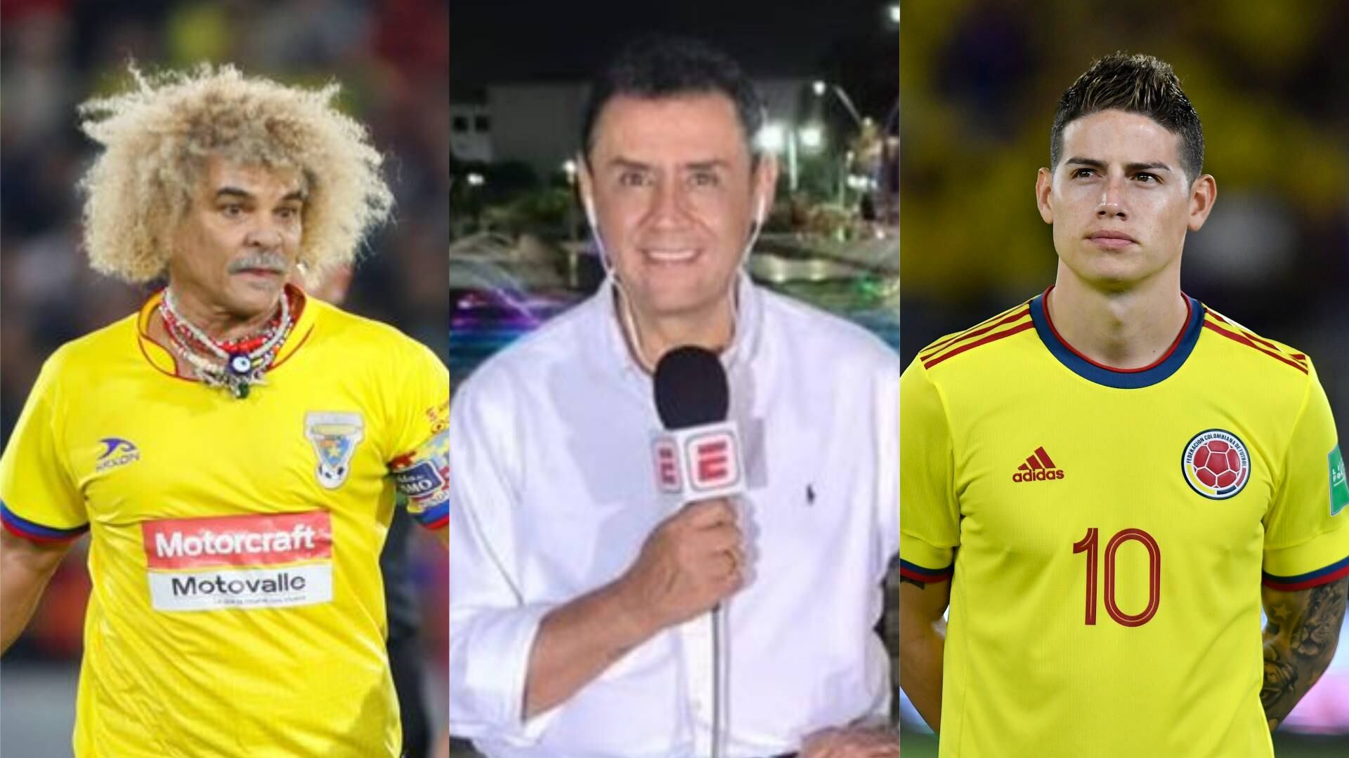 ‘Pacho’ Vélez aseguró que no se puede comparar el profesionalismo de ‘El Pibe’ Valderrama con el de James Rodríguez