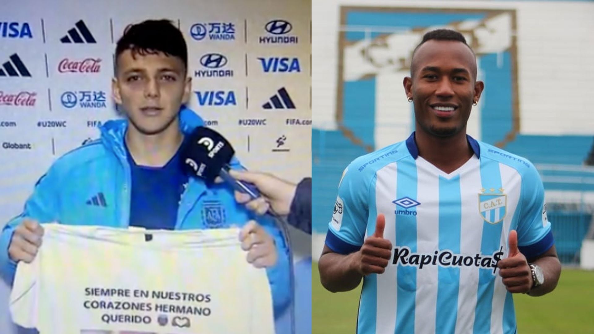 Ignacio Maestro Puch le dedicó gol al recordado futbolista colombiano Andrés Balanta.