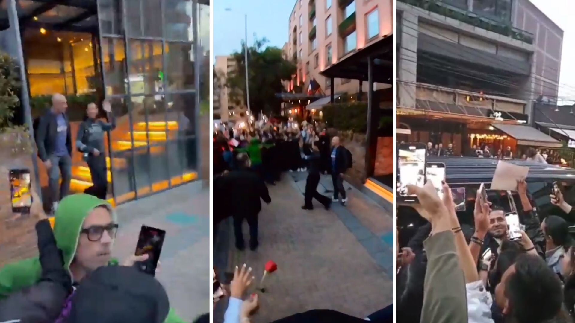 llega a Bogotá para su concierto