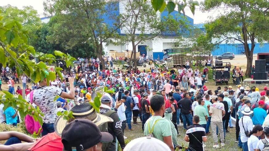 Paro minero en Antioquia