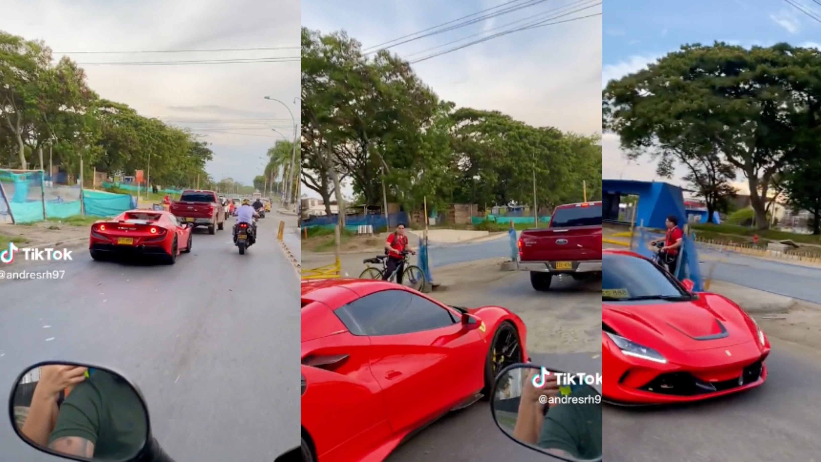 De quién es el Ferrari en Cali