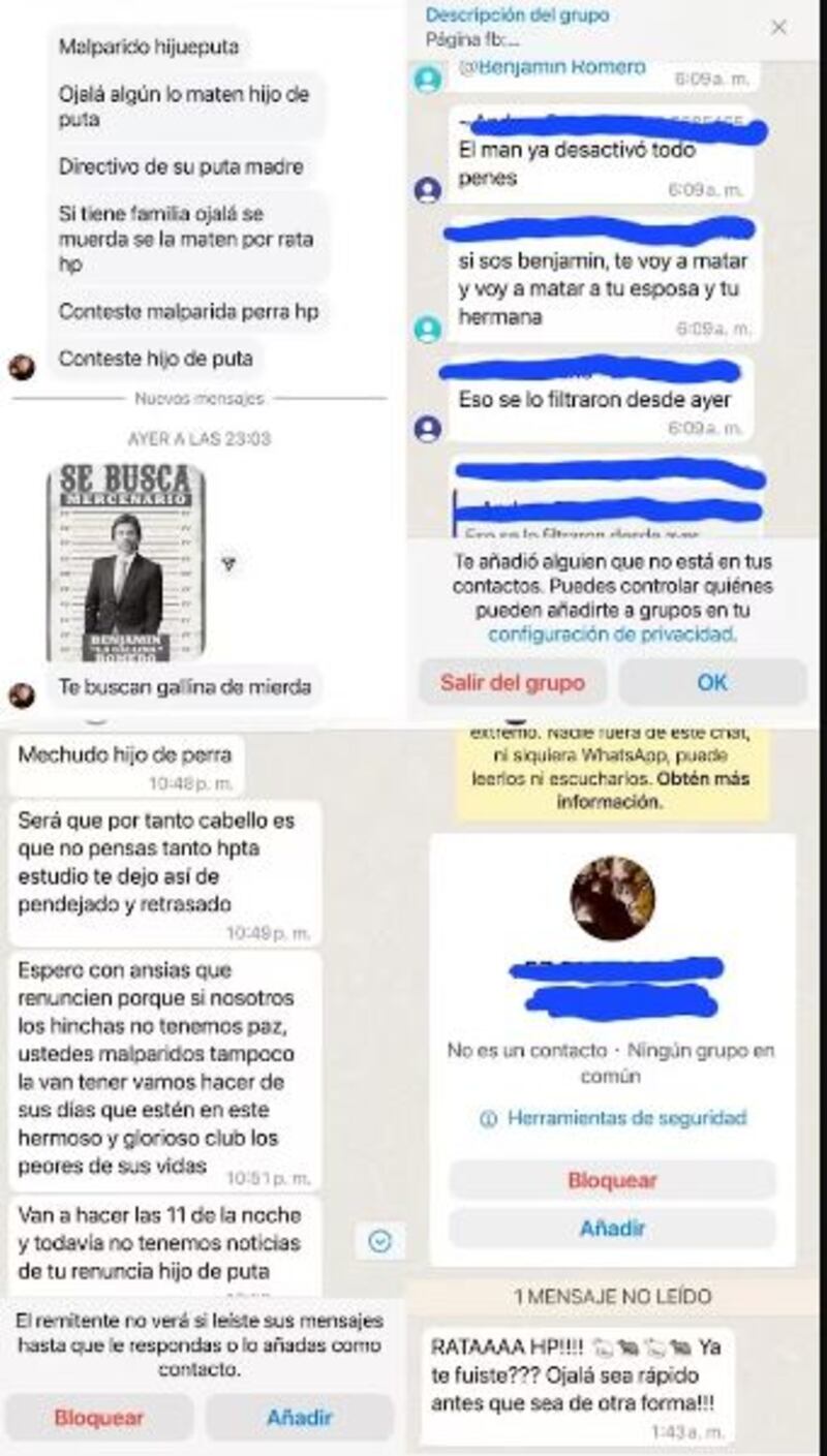 Nuevamente denuncian múltiples amenazas contra los directivos de Atlético Nacional