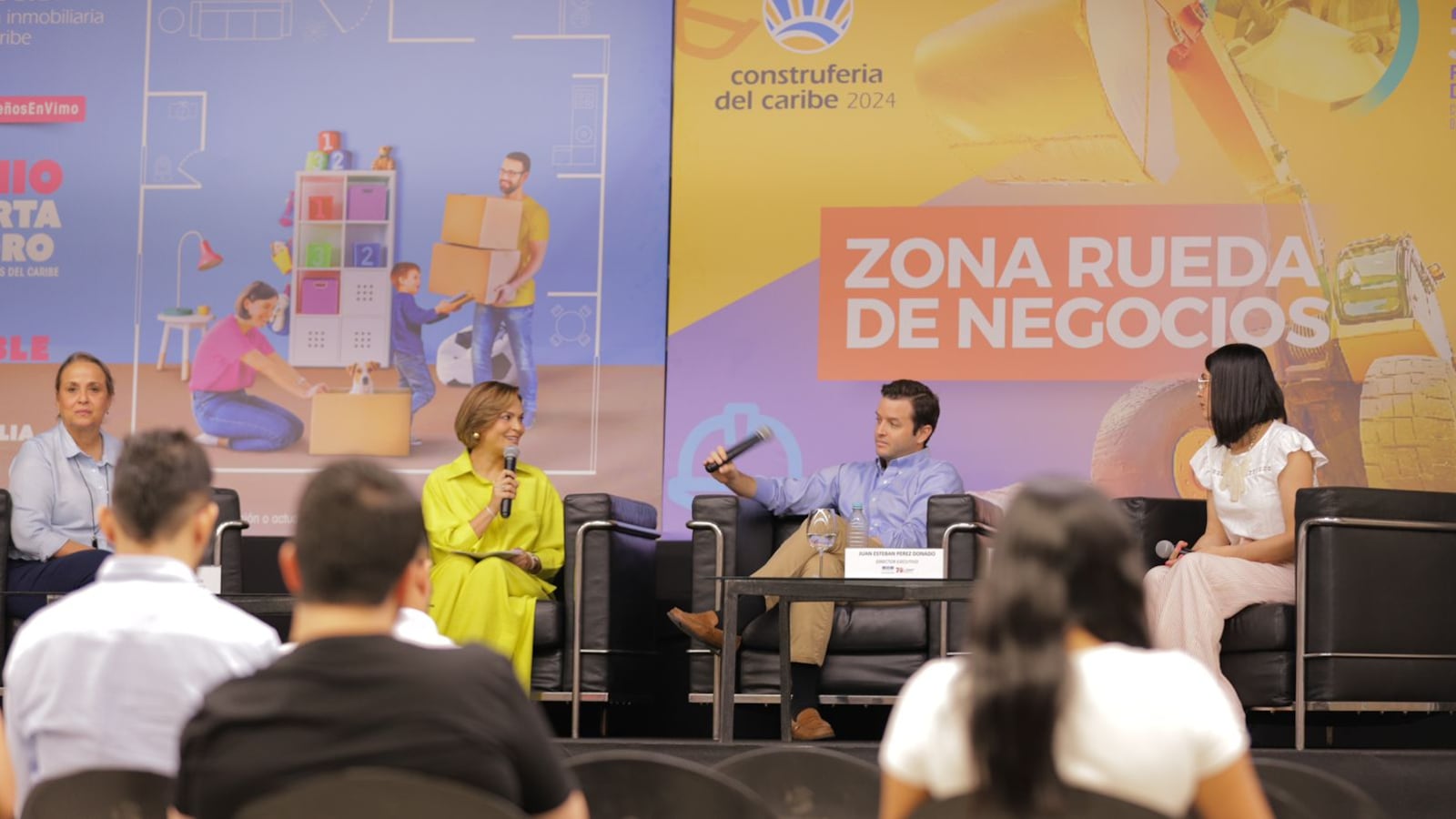 Rueda de prensa de VIMO y Construferia 2024.