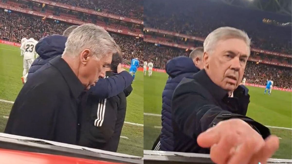 Carlo Ancelotti chicle