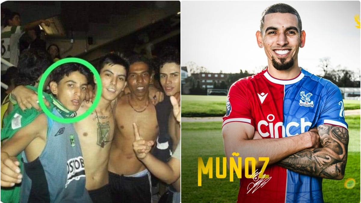 Tatuaje de Daniel Muñoz llamó la atención en su presentación con Crystal Palace