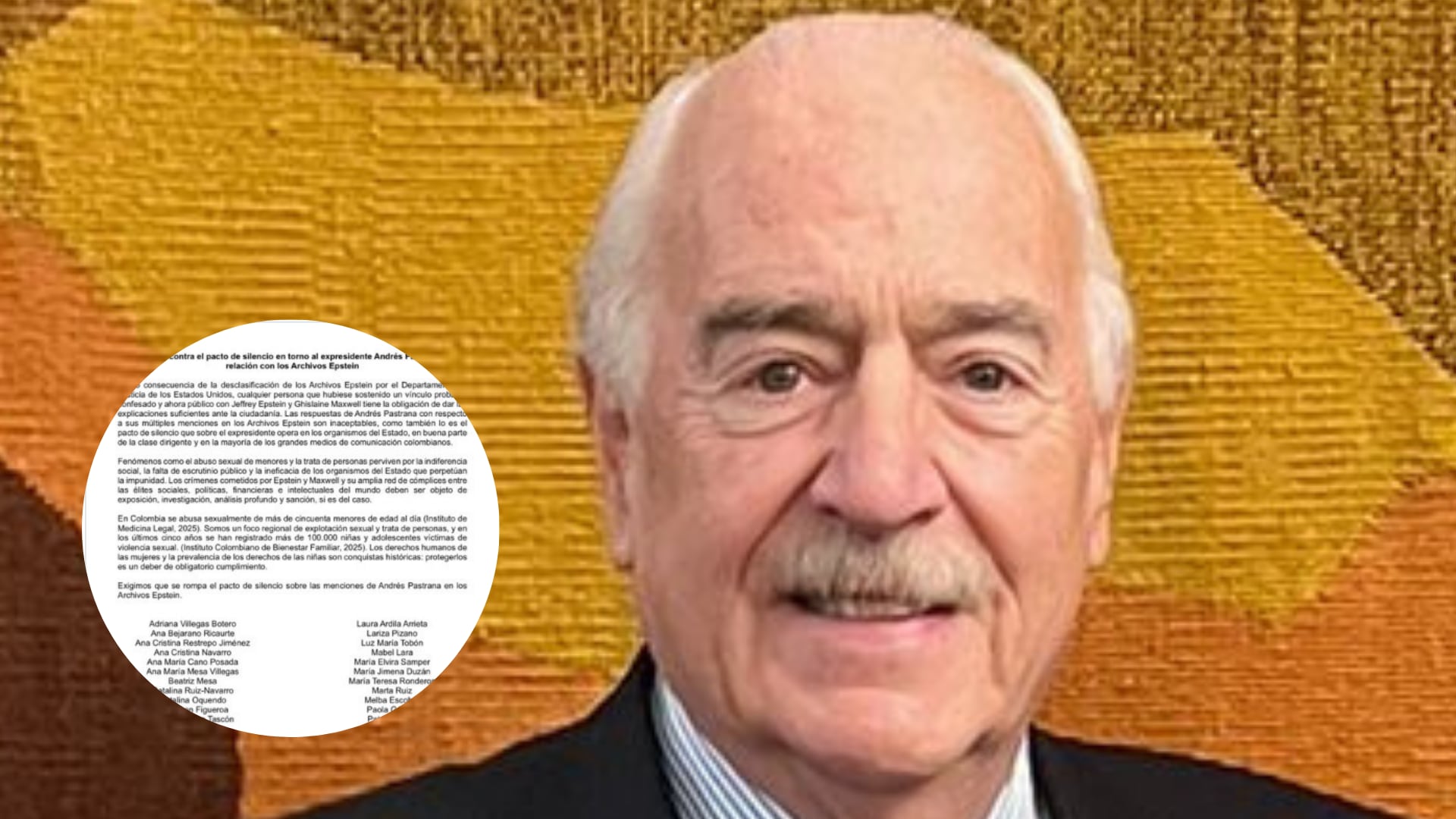 Periodistas colombianas alertan pacto de silencio en favor de Andrés Pastrana.