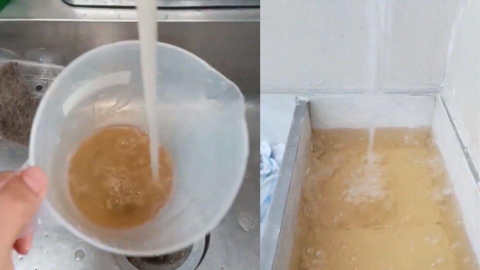 Acueducto salió explicar por qué el agua está saliendo amarilla ante videos de denuncias