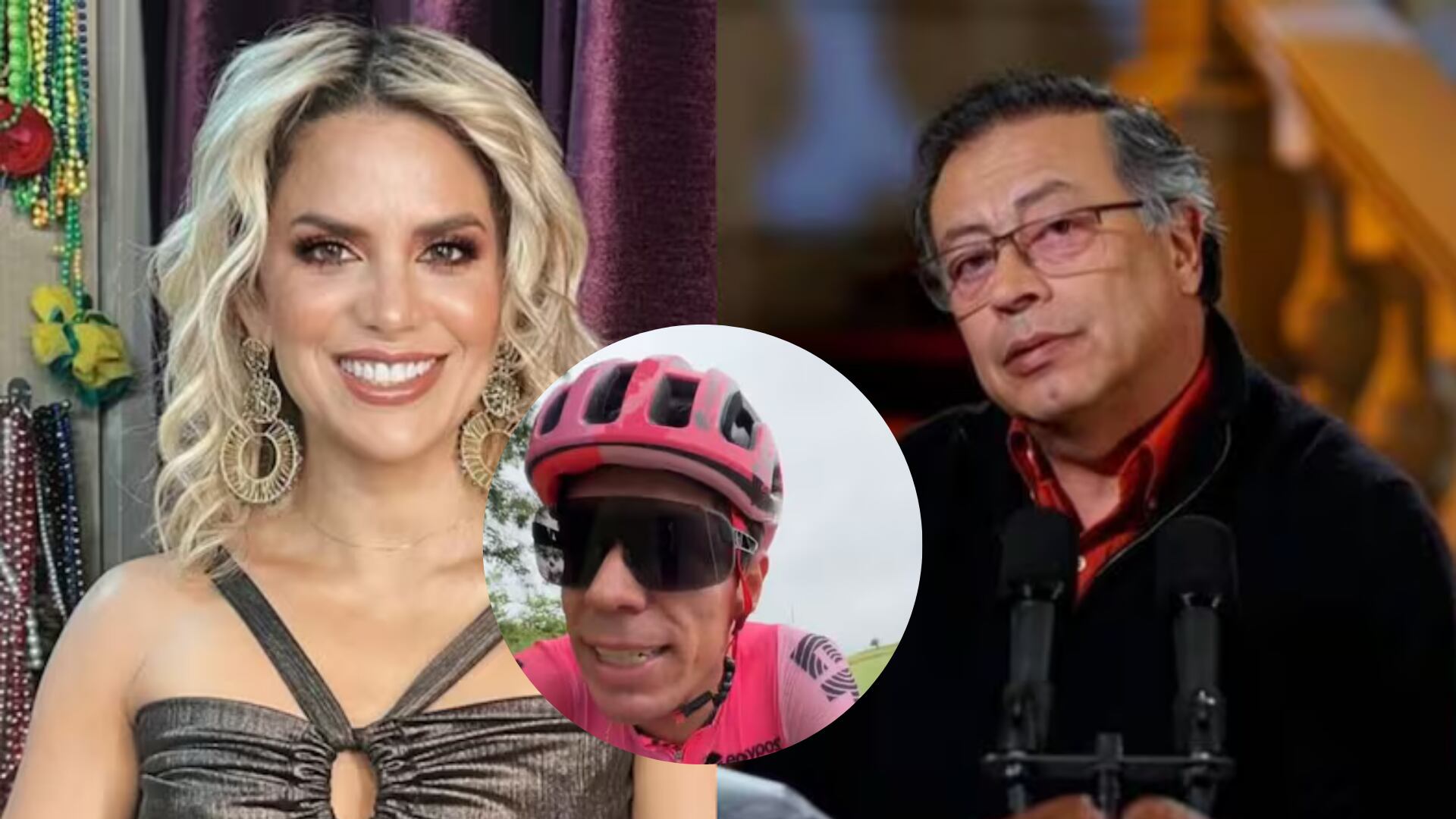 Adriana Lucia defendió a Rigo de Gustavo Petro; en redes no la rebajan de “tibia”