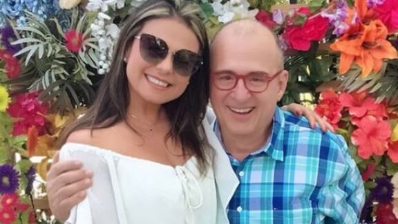 Jota Mario y Gineth Fuentes