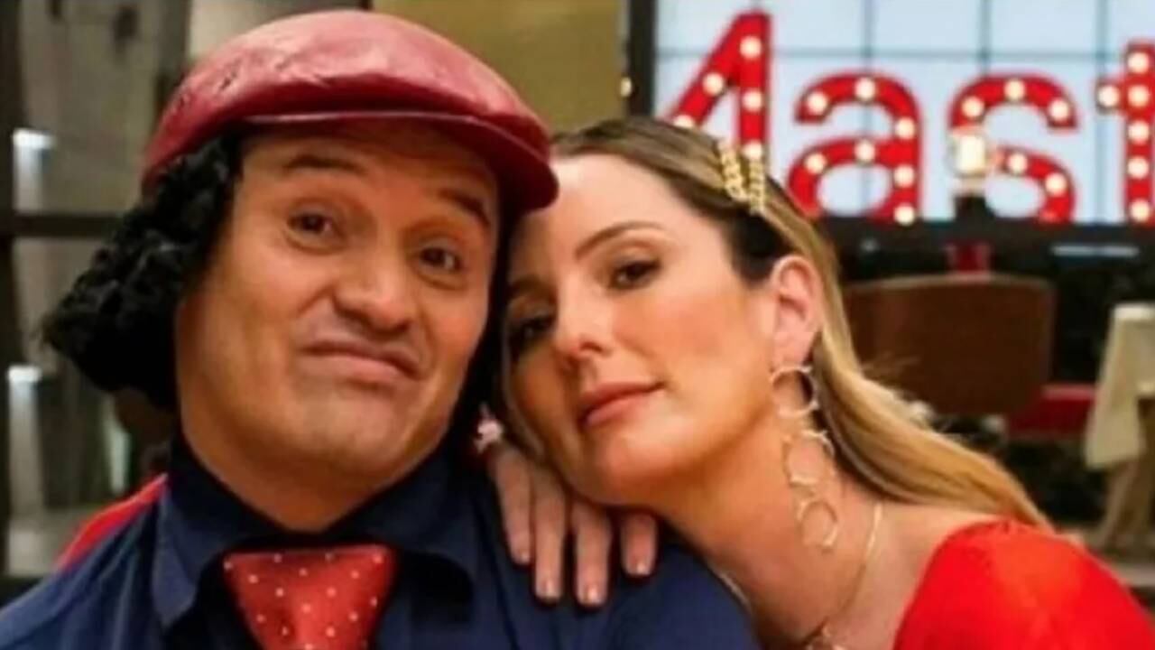 Hassam y Claudia Bahamón en MasterChef Celebrity