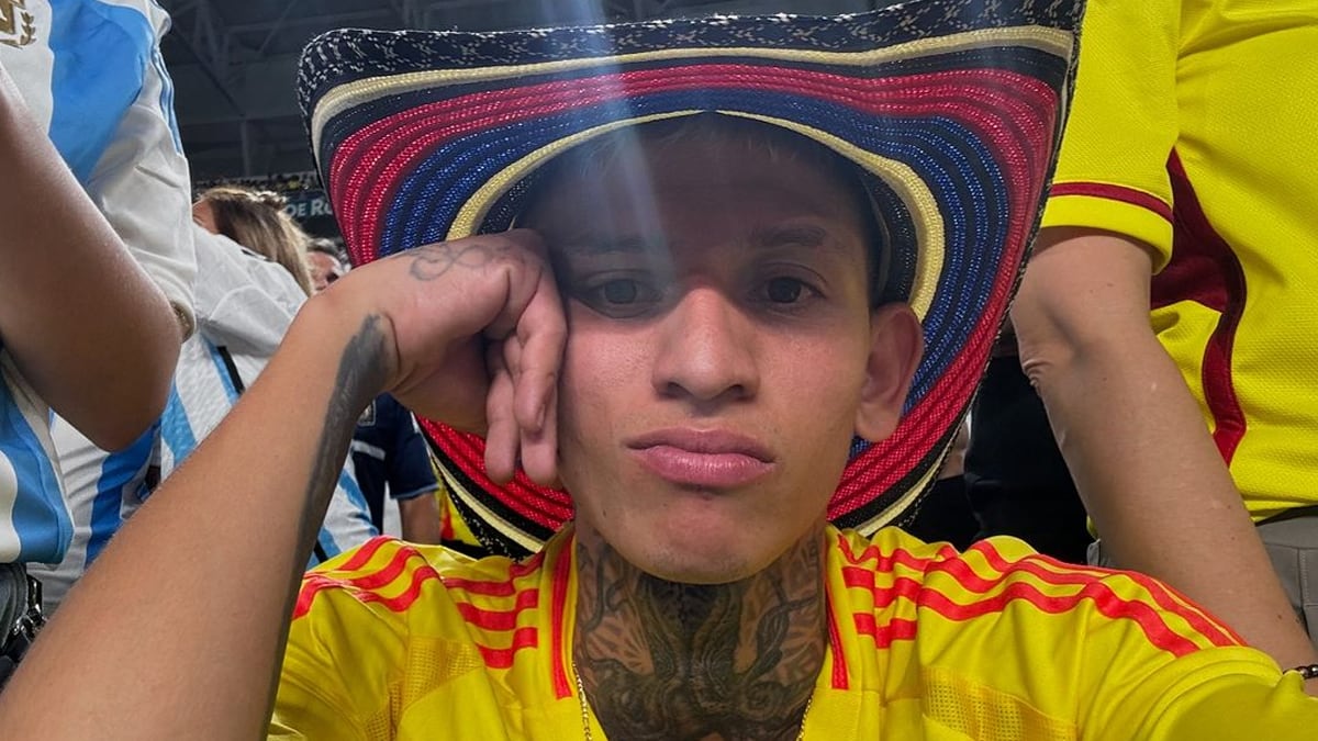 'La Liendra' durante la final de la Copa América 2024