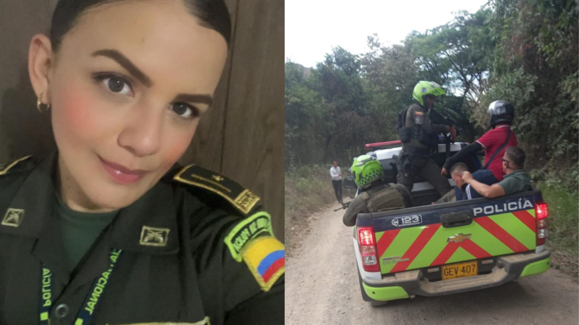 Capturan a presuntos asesinos de la patrullera Paula Ortega